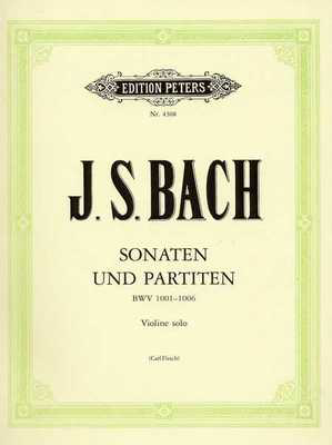 Bach J S - Sonatas & Partitas BWV1001-1006 - Violin Solo - Peters EP4308