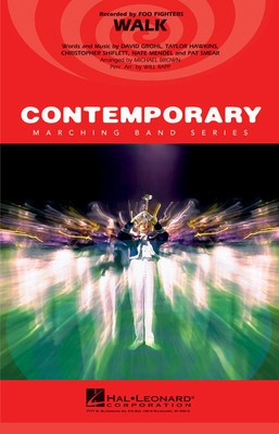 Walk - Christopher Shiflett|Dave Grohl|Nate Mendel|Pat Smear|Taylor Hawkins - Michael Brown|Will Rapp Hal Leonard Score/Parts