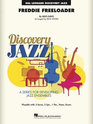 Davis - Freddie Freeloader - Jazz Ensemble Grade 1.5 Score/Parts arranged by Stitzel Hal Leonard 7013662