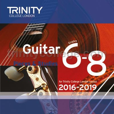 Guitar CD Grades 6-8 2016-2019 - Various - Classical Guitar|Guitar Trinity College London CD