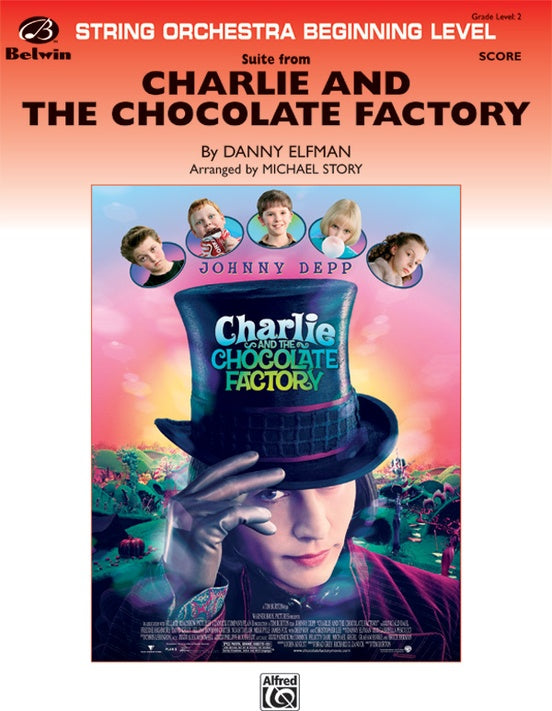 Charlie and the Chocolate Factory, Suite from – String Orchestra Conductor Score & Parts (Digital Download)