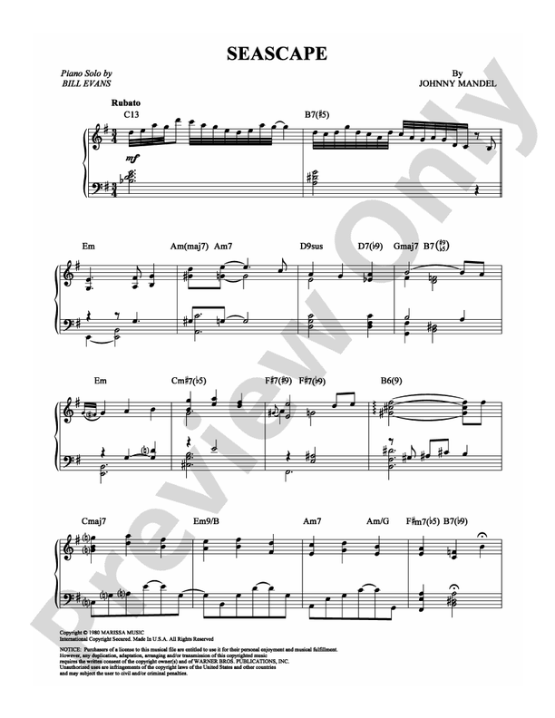 Seascape - Piano (Digital Download)