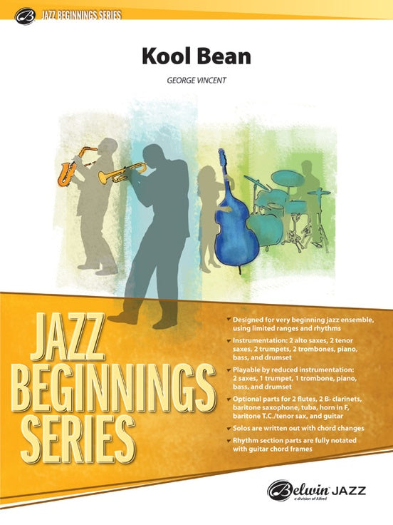 Kool Bean - Jazz Ensemble Conductor Score & Parts(Digital Download)