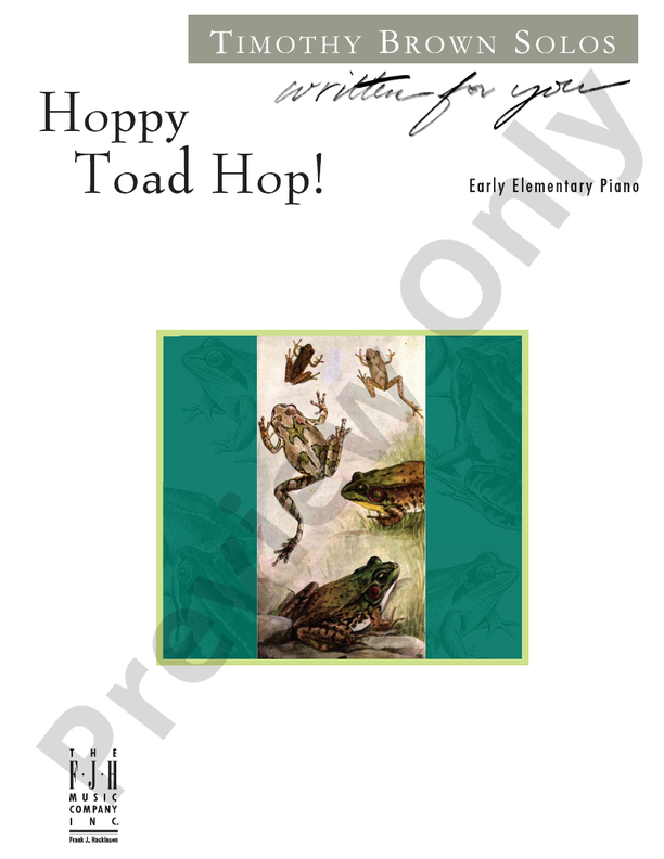 Hoppy Toad Hop! - Piano (Digital Download)