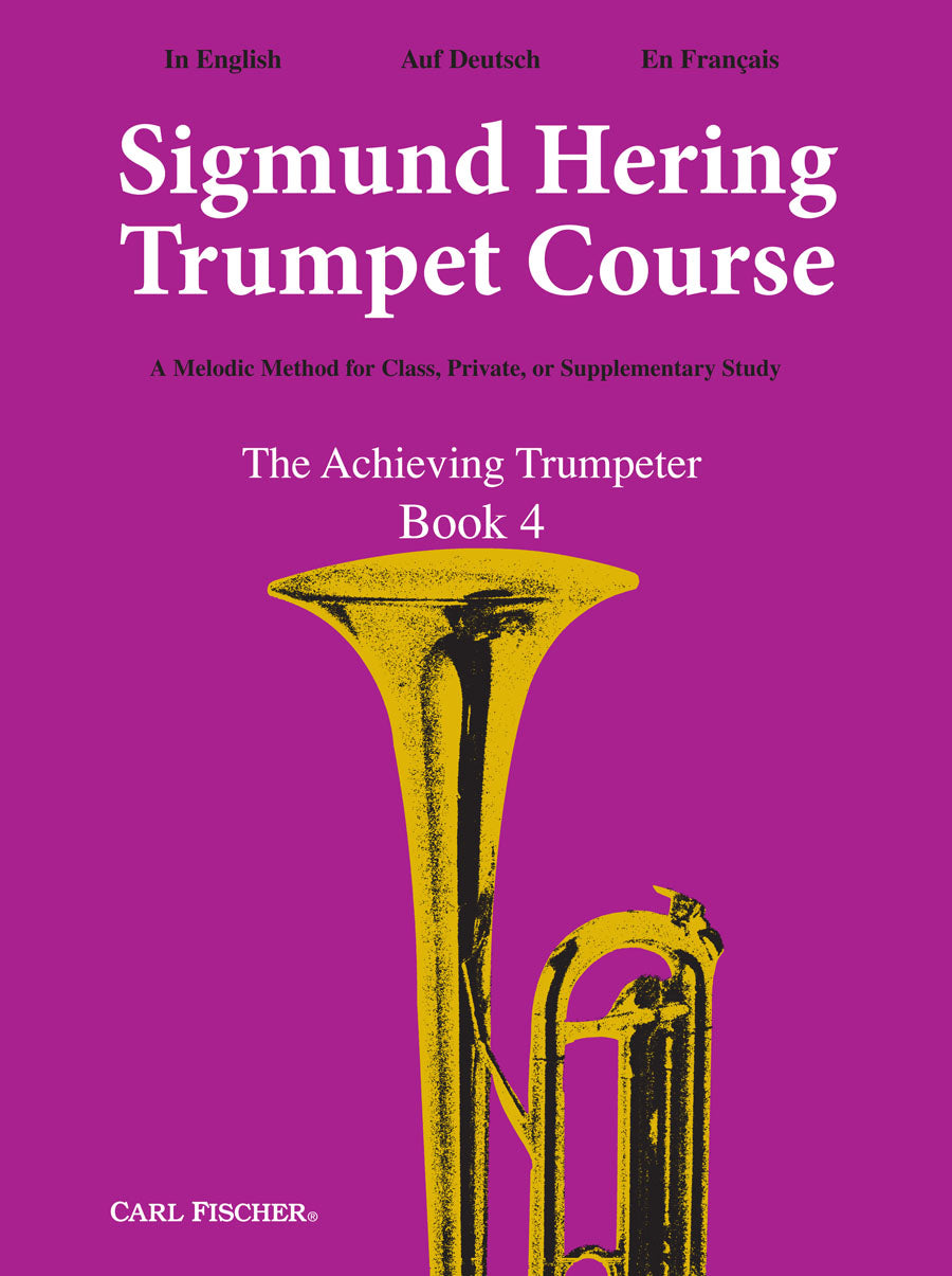 Achieving Trumpeter Book 4 - Trumpet by Hering Fischer O5139