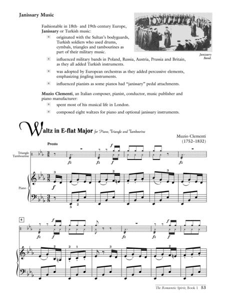 The Romantic Spirit 1790-1910 Book 1 Book/CD