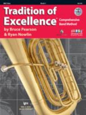Tradition of Excellence Book 1 - BBb Tuba - BBb Tuba|Tuba Bruce Pearson|Ryan Nowlin Neil A. Kjos Music Company /DVD