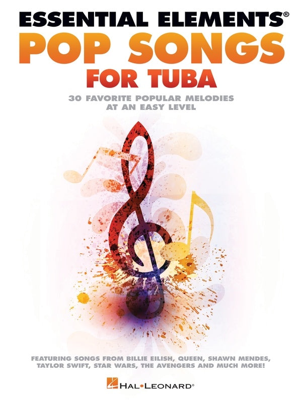 Essential Elements Pop Songs for Tuba - Hal Leonard 870080