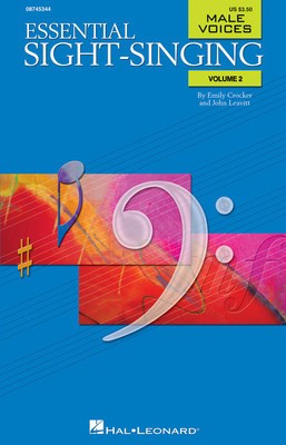 Essential Sight-Singing Volume 2 Male Voices - TB Emily Crocker|John Leavitt Hal Leonard Choral Score Octavo