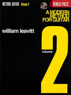 A Modern Method for Guitar - Volume 2 - Guitar William Leavitt Berklee Press /CD