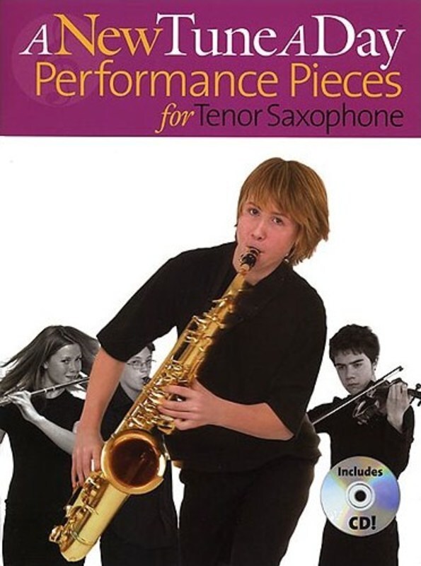 A New Tune A Day Performance Pieces for Tenor Saxophone - (CD Edition) - Tenor Saxophone Boston Music /CD