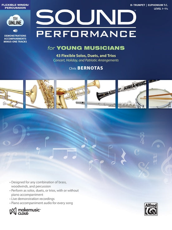 Sound Performance for Young Musicians Trumpet/Euphonium T.C. Book/OA