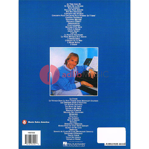 Piano Solos of Richard Clayderman: Anthology - Piano Music Sales AM61441