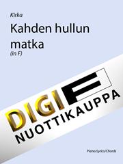 Kahden Hullun Matka in F - Guitar/Piano/Voice (Digital Download)