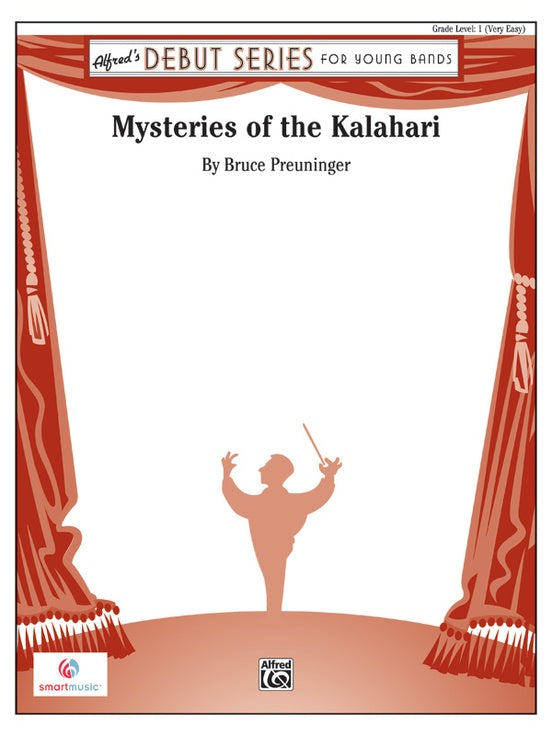 Mysteries of the Kalahari - Concert Band Conductor Score & Parts (Digital Download)