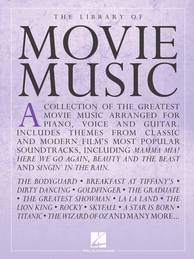The Library of Movie Music - Spiral Bound 287154