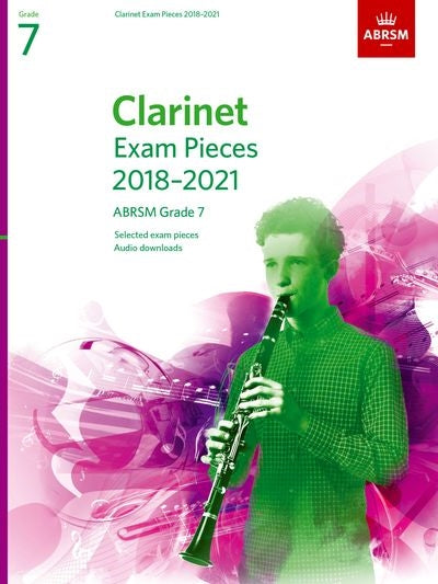 ABRSM Clarinet Exam Pieces 2018-21 Gr 7 Sc/Pt/OA