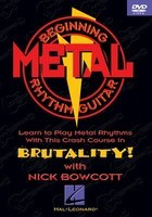 Beginning Metal Rhythm Guitar - Guitar Nick Bowcott Hal Leonard DVD