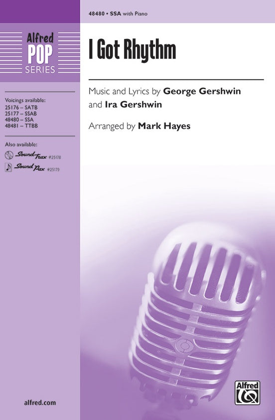 I Got Rhythm - Arr. Mark Hayes – SSA Choral Octavo (Digital Download)