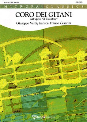 Il Trovatore Coro Dei Gitani - Atto II - Score and Parts - Giuseppe Verdi - Franco Cesarini De Haske Publications Score/Parts