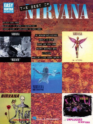 The Best of Nirvana - Easy Guitar with Notes & Tab - Guitar Hal Leonard Easy Guitar with Notes & TAB