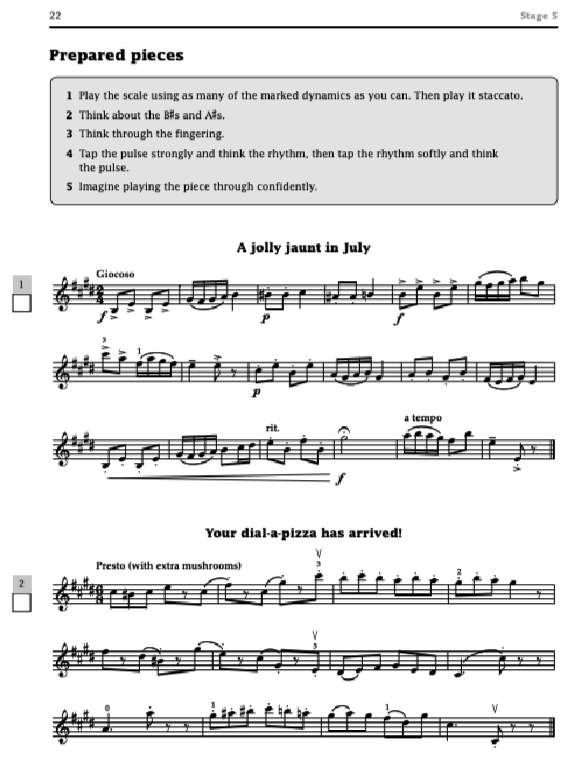 Improve Your Sight Reading Violin Grade 6