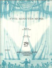 Five Minutes More - PVG (Digital Download)