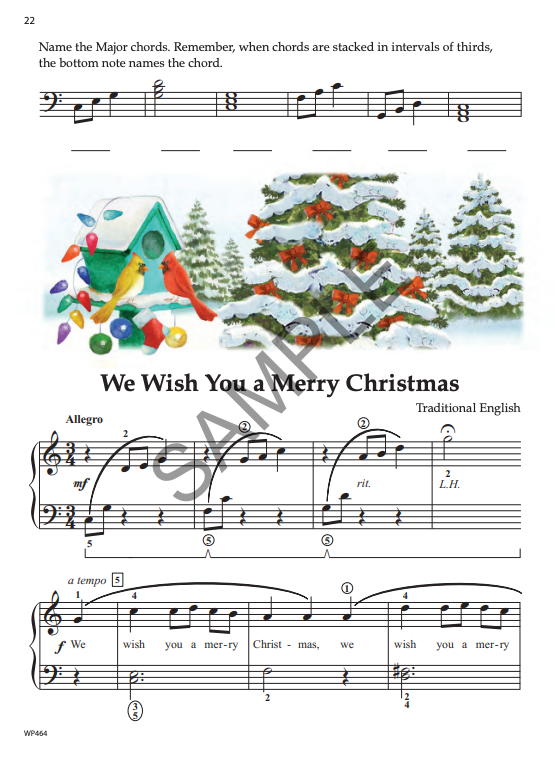 Bastien New Traditions: Christmas Classics Level 2 - Piano - Kjos