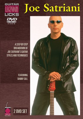 Joe Satriani - A Step-by-Step Breakdown of Joe Satriani's Guitar Styles and Techniques - Guitar Danny Gill Cherry Lane Music 2-DVD Set