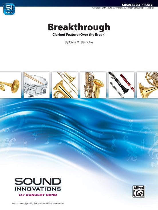 Breakthrough – Concert Band Conductor Score & Parts (Digital Download)
