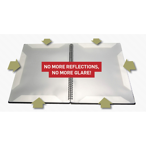 Rondofile 10 Page Music Jot Blue