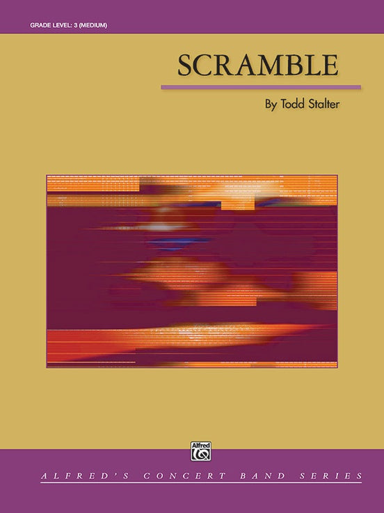 Scramble - Concert Band Conductor Score & Parts (Digital Download)