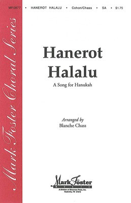 Hanerot Halalu - Baruch Cohon|Blanche Chass - 2-Part Treble Shawnee Press Choral Score Octavo