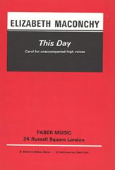 This Day (from 'Two Carols') - Upper Voices (Digital Download)