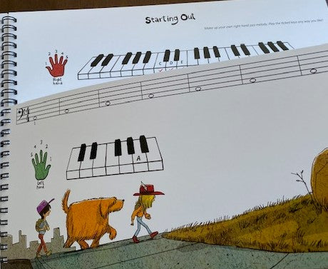 Jazzy Adventures for Two Hands - Piano by Le Brun Flip-Book Mix & Match Piano Hands