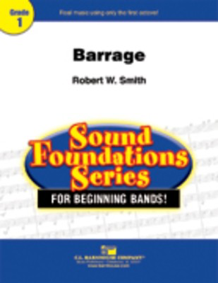 Barrage - Robert W. Smith - C.L. Barnhouse Company Score/Parts