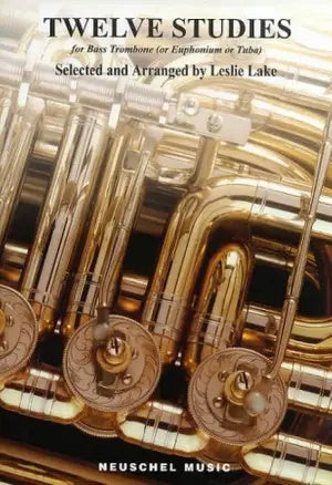12 STUDIES ARR LAKE FOR BASS TRBNE OR TUBA SOLO - WEISSENBORN - TUBA - NEUSCHEL MUSIC