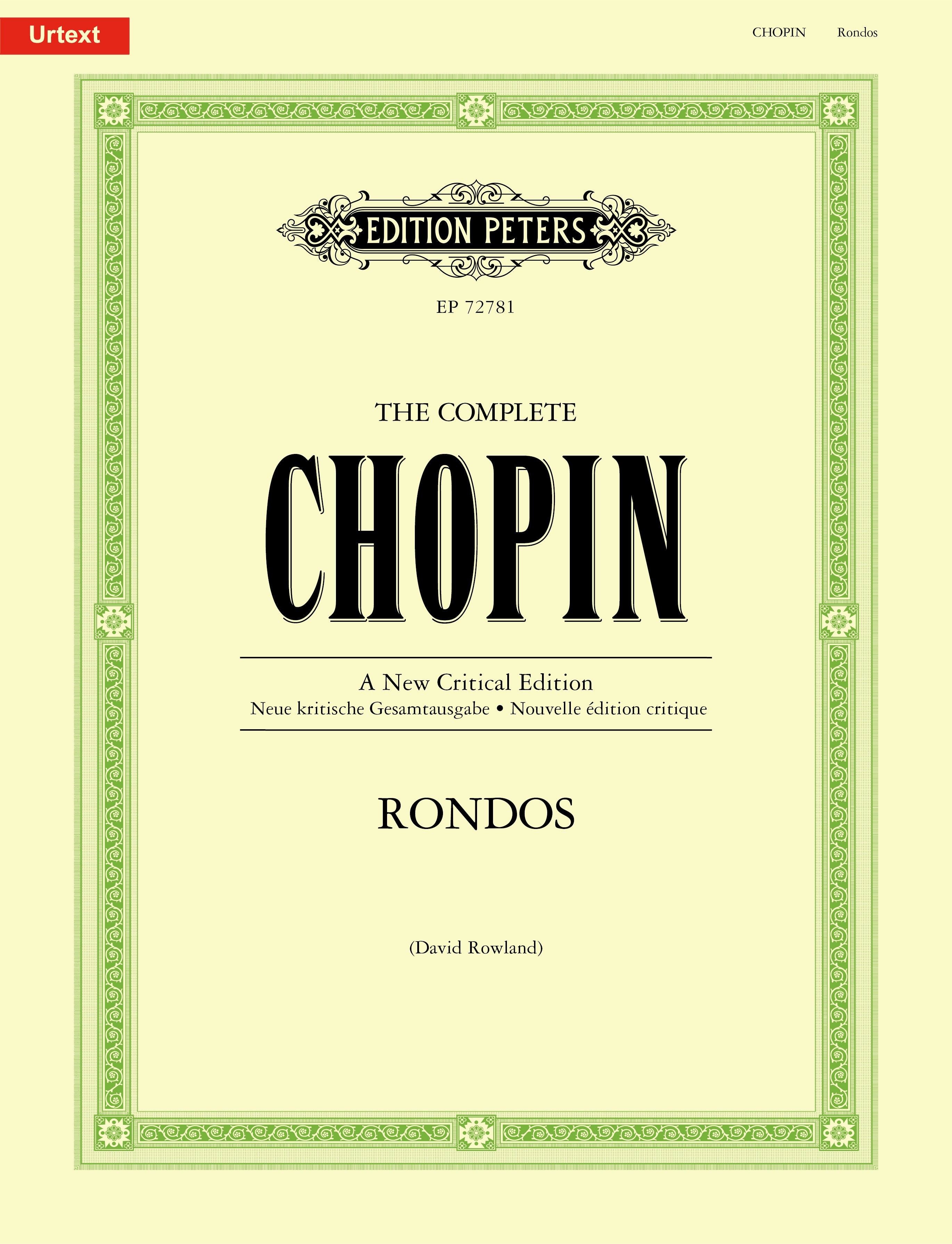 Chopin - Rondo Op. 16 - Piano Solo (Digital Download)
