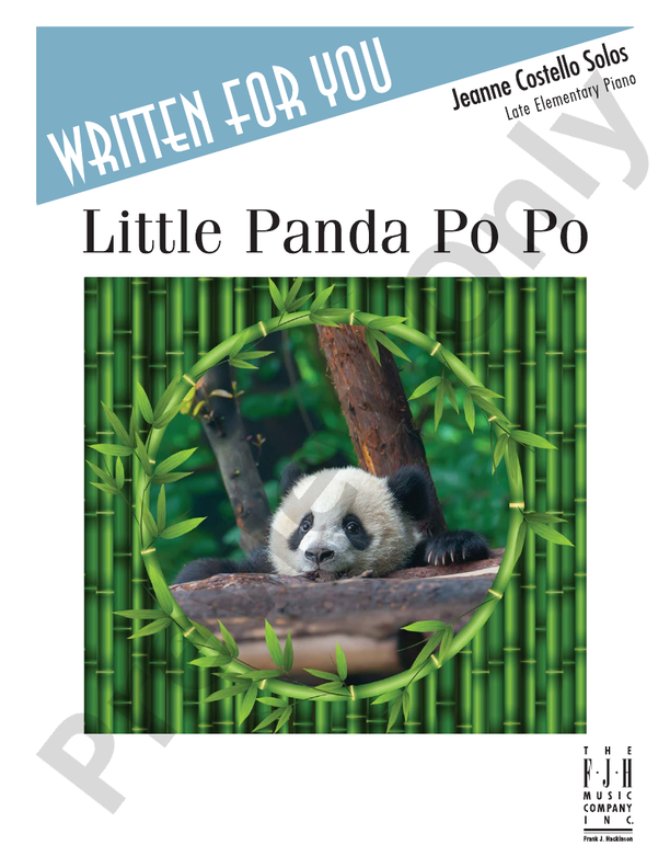 Little Panda Po Po - Piano (Digital Download)