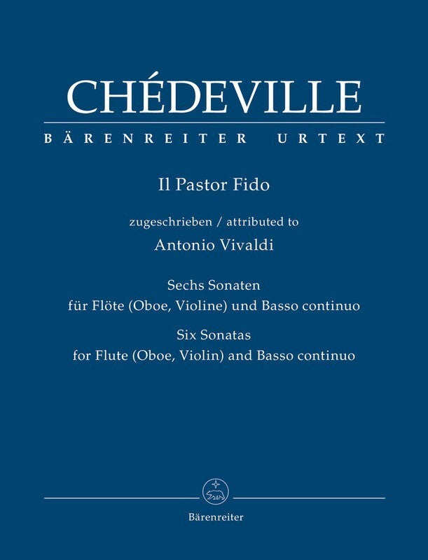 Chedeville - Six Sonatas for Flute(Oboe/Violin)/Basso Continuo - Barenreiter BA8735
