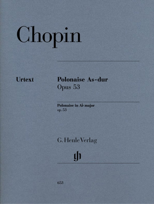 Chopin - Polonaise Abmaj Op53 - Piano Solo Henle HN653