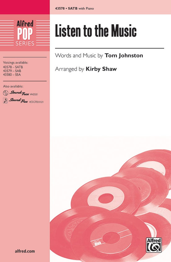 Listen to the Music - Arr. Kirby Shaw – SATB Choral Octavo (Digital Download)