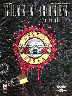 Guns N' Roses Complete - Play-It-Like-It-Is Guitar, Volume 2 - Guitar Cherry Lane Music Guitar TAB with Lyrics & Chords