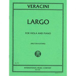 Veracini - Largo - Viola/Piano Accompaniment IMC IMC0791