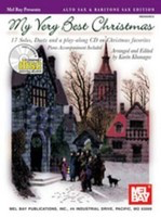 My Very Best Christmas Alto/Bar Sax Bk/Cd -
