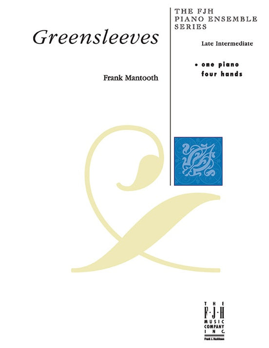 Greensleeves - DSM-DE1020 - Piano (Digital Download)
