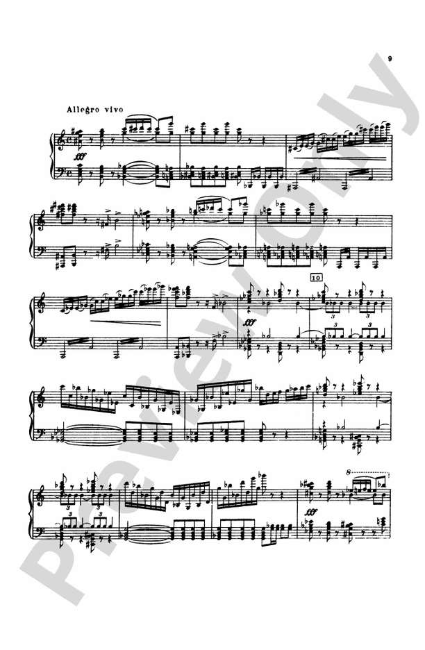 Tchaikovsky - The Sleeping Beauty, Op. 66 - Piano Solo (Digital Download)