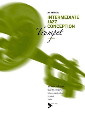 Intermediate Jazz Conception Trumpet Book/CD