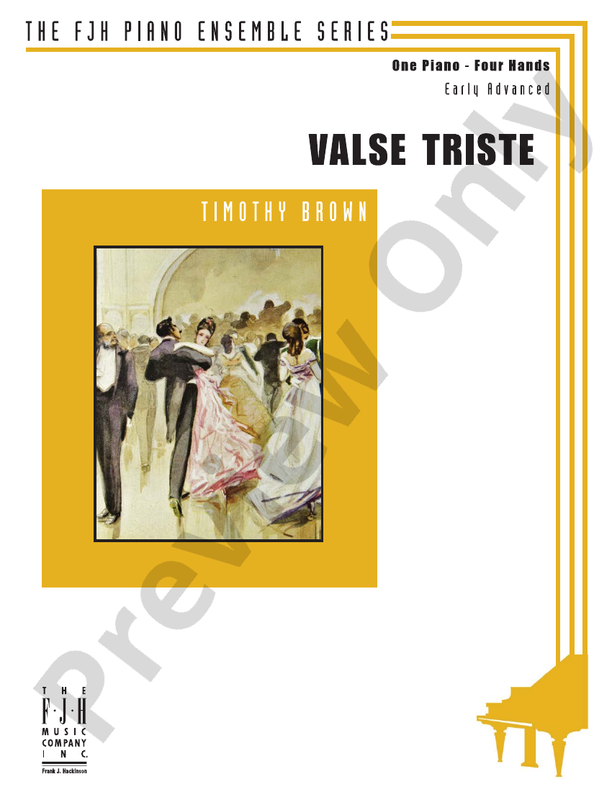 Valse Triste - Piano (Digital Download)