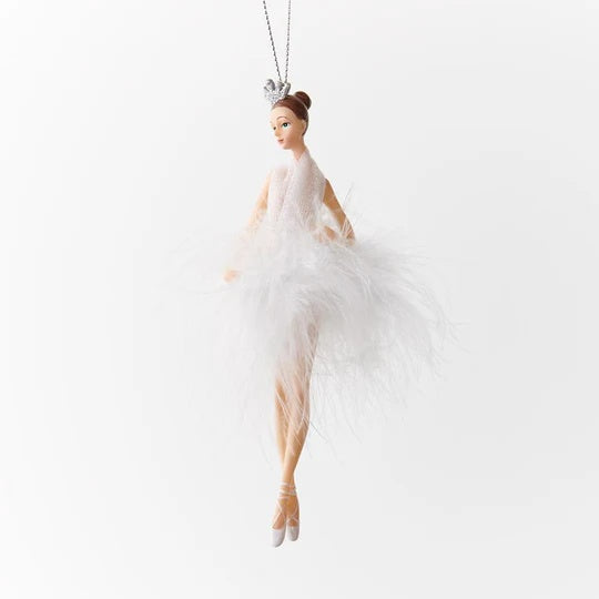 Christmas Decoration Ballet White Ballerina